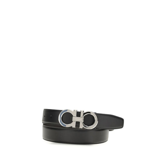 Black Leather Regular Belt