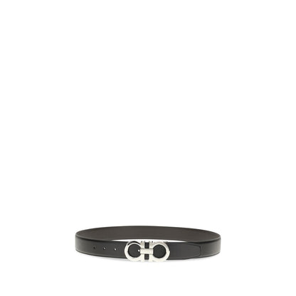 Black Leather Regular Belt