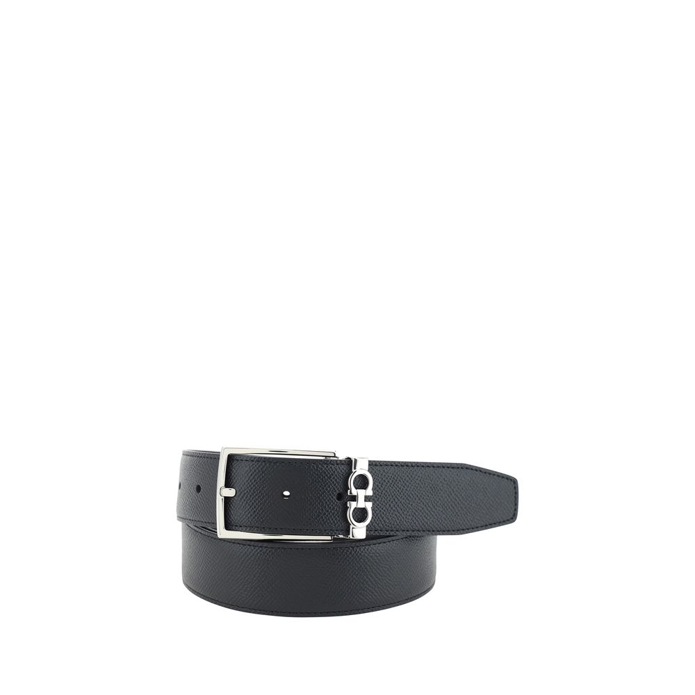 Black Leather Regular Belt