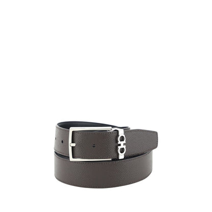 Black Leather Regular Belt