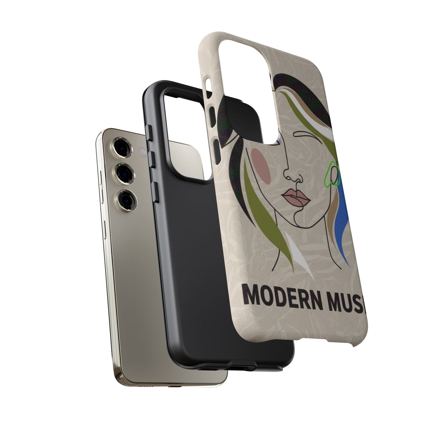 Coque de téléphone Modern Muse — Étui de protection à motif abstrait