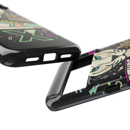 Coque de téléphone rétro Puma et baskets — Coque de protection graphique « Futur »