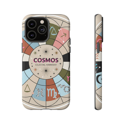 Coque de téléphone Cosmos Zodiac — Coque astrologique Harmonie Céleste pour iPhone